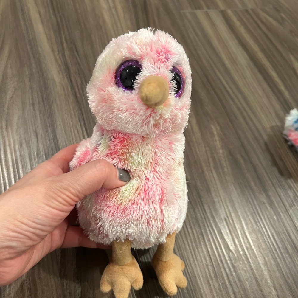 TY Beanie Boos Pink Bird Plush – Soft Stuffed Animal